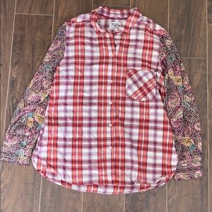 Anthropologie Flannel Shirt